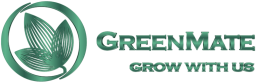 greenmate logo with motto photoroom