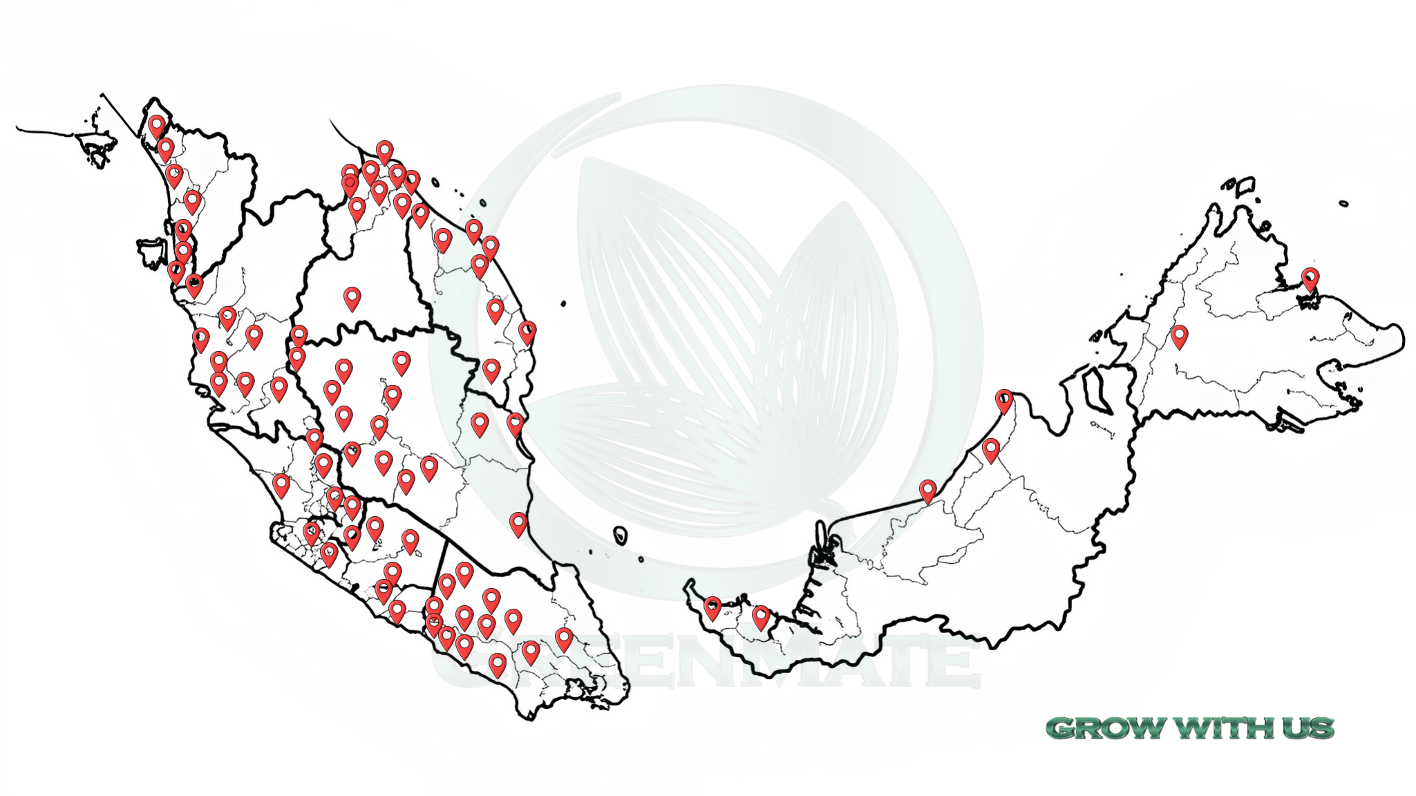 greenmate agro malaysia distribution map page 001